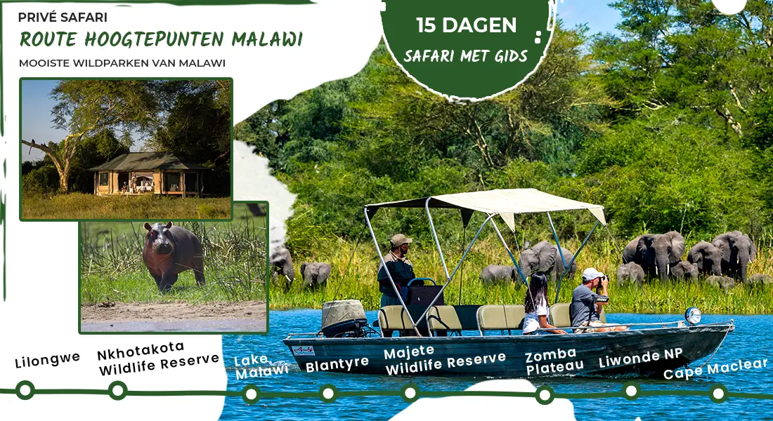 Rondreis-Hoogtepunten-Malawi-Prive-Safari-met-gids